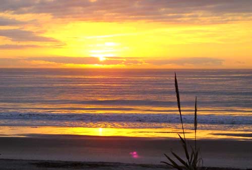 Sunset at Folly Beach South Carolina