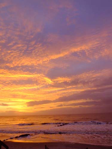 Sunrise at Folly Beach South Carolina